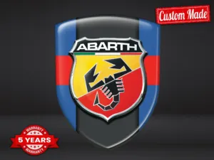 Fiat Abarth Auto Fensteraufkleber Langlebig Professionell Max Stil